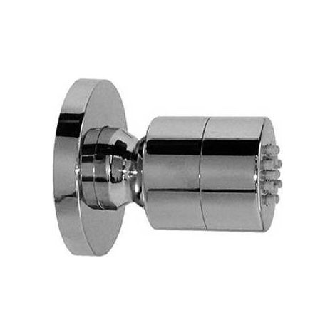 POMME DE DOUCHE POUR JETS LATÉRAUX RONDE AVEC ROSACE Dimensions : diamètre 32 mm