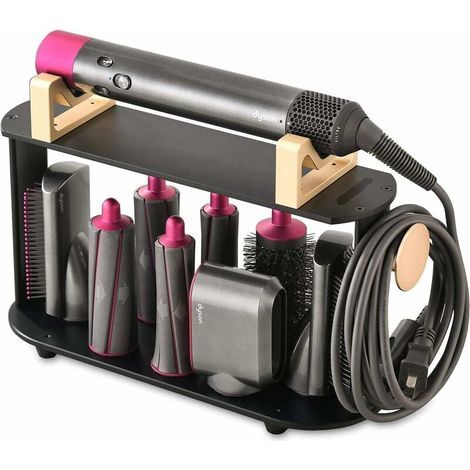 Ikodm Tischständer kompatibel mit dem Dyson Airwrap Lockenstab und dessen Zubehör (1/4)