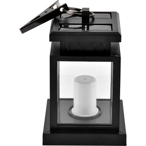 Lanterne murale solaire LED d'extérieur pour jardin, clôture ou pelouse. (1/5)