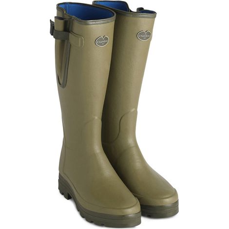 Bottes LE CHAMEAU Vierzonord Néoprène - Couleur Vert clair - Pointure chaussures 46