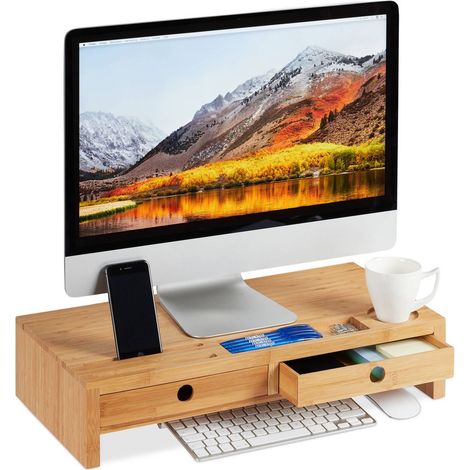 Screen stand with storage (1/5)