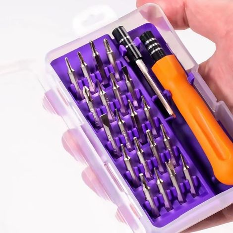 Kit Tournevis 22 en 1 pour Réparation Téléphone Android et Tablette - Outils de Démontage Multifonctions, Kit Manuel de Précision pour Maison et Électronique-x (1/2)
