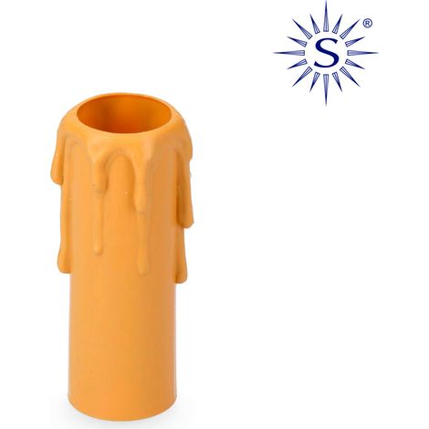 Mittlere Kerze für E14-Lampenfassung Crema Solera 854C