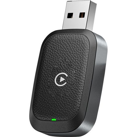 Adaptateur Bluetooth Voiture sans fil pour iPhone - Boîtier CarPlay compatible avec tous modèles, connexion stable et facile, (1/5)