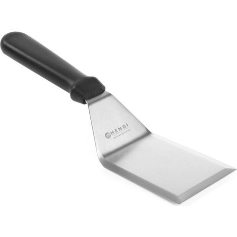 Abgewinkelter Spatel zum Grillen von Hamburgern 107 x 305 mm - Hendi 855652 (1/2)