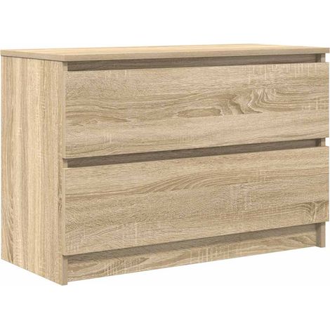 Maison Exclusive - TV-Schrank Sonoma-Eiche 80x35x54 cm Holzwerkst