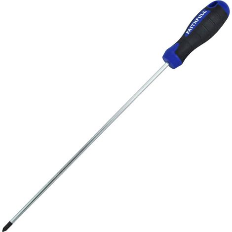 Tournevis Pozidriv PZ2 avec poignée souple longue portée 250 mm (1/4)