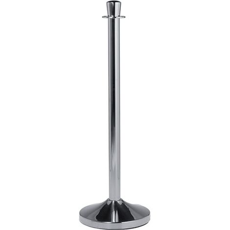 Poteau d'accueil Classique - Ensemble pied + socle  - 1 m - Securit (1/3)