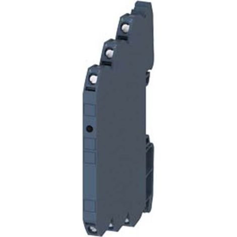 Siemens Elemento de acoplamiento de salida, Acoplador de relé, 1C, AC/DC 24 V, 6 A térmico, 3RQ30181AB00