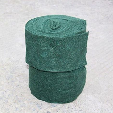 Lot de 2 rouleaux de protection pour arbre de 200g Résistant à l'hiver Pour protéger les troncs d'arbres, les arbustes, les plantes, l'antigel Pour garder au chaud et hydrater (1/4)