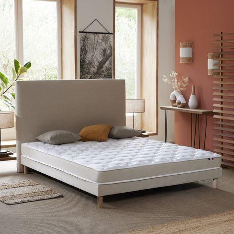 Matelas bi-confort latex et mousse INITIALE : équilibre et nuits paisibles 140x200