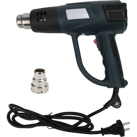 Pistolet à air chaud portable 2000W professionnel température réglable GJ-8020REU prise UE 220V pour décollage peinture et bricolage (1/5)