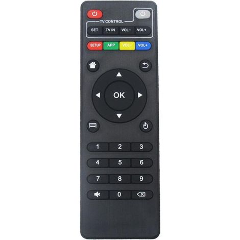 Universal IR Android TV Box fjärrkontrollersättning Svart (1/4)