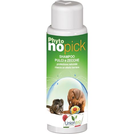 Phito Shampooing pour chiens et chats indésirables aux puces et tiques 250 ml