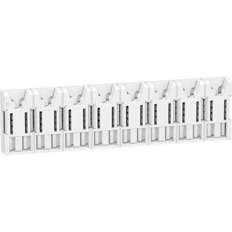 Schneider EXHS08 Resi9 XE - plug-in system distributor - 8 modules - without connector