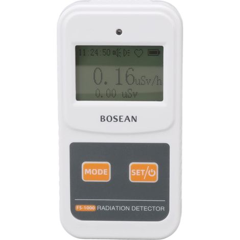 Rivelatore di radiazioni nucleari, FS 1000 Rivelatore di radiazioni radioattive a ionizzazione elettromagnetica in marmo Monitor di radiazioni Contatore Apparecchiatura di prova (1/5)