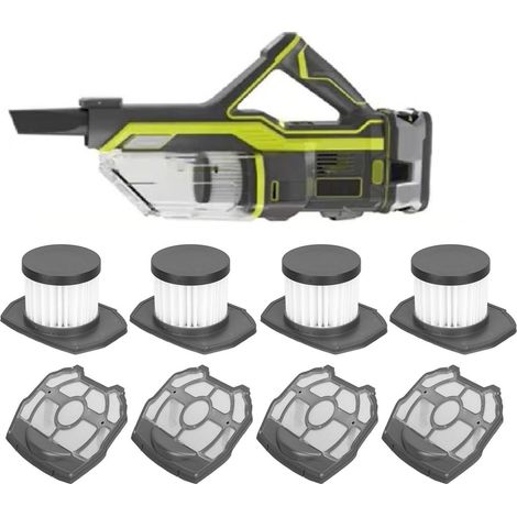 [Staubsauger-Ersatzteile] Leicht demontierbares Ersatzfilterset für Modell P718, 4er-Packung mit Filtergittern. (1/5)