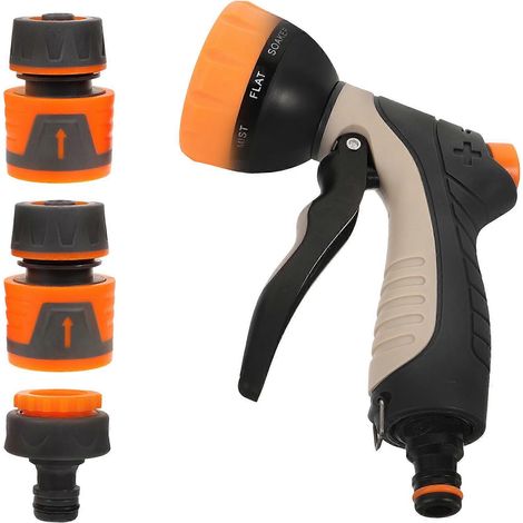 Car Wash Hose Nozzle Watering Spray Nozzle for 1Set of Garden Use (1/5)