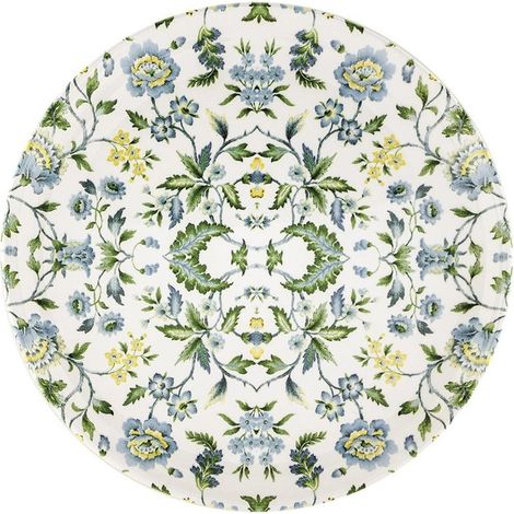 Piatto da portata tondo in ceramica sottosmalto 36cm Sanremo (1/4)