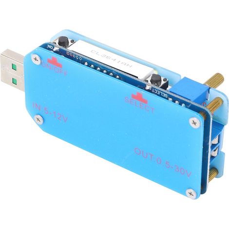 USB-Auf-/Abwärts-Netzteilmodul: Spannungswandlung von 5–12 V auf 0,5–30 V, 2 A, 15 W (1/5)