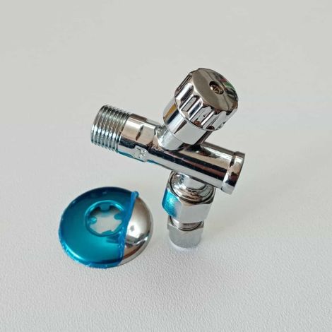 Rubinetto a vitone da 1/2 sotto lavabo bidet lavello con filtro e snodo (1/5)