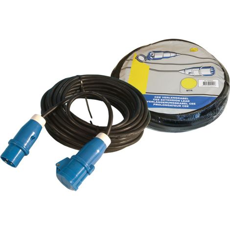 Extensión Cee 17 Extensión de Neopreno Cee 17 20m x 1,5 mm²