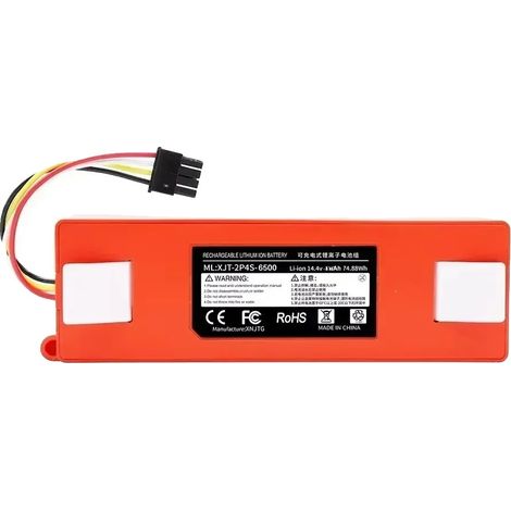 Batterie d'aspirateur robot, haute capacité 9800mAh, large compatibilité, 9800mAh, 14,4 V-a (1/2)