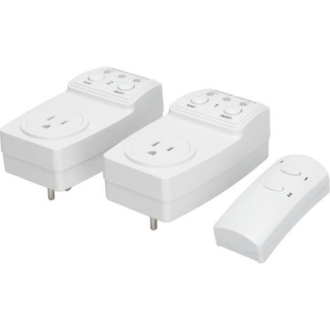 Prise de courant intelligente avec interrupteur, boîtier en ABS, télécommande sans fil, prise standard américaine, 120 V (1/5)