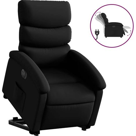 Maison Exclusive - Relaxsessel mit Aufstehhilfe Elektrisch Schwar
