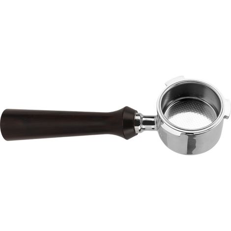 Porte-filtre à café sans fond 51 mm, 3 oreilles, monocouche, pour machine à café Delonghi F, couleur bois de santal (1/5)