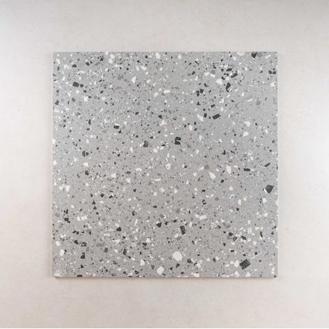Carrelage Effet Terrazzo VENICE 60x60 cm Grey (1/2)