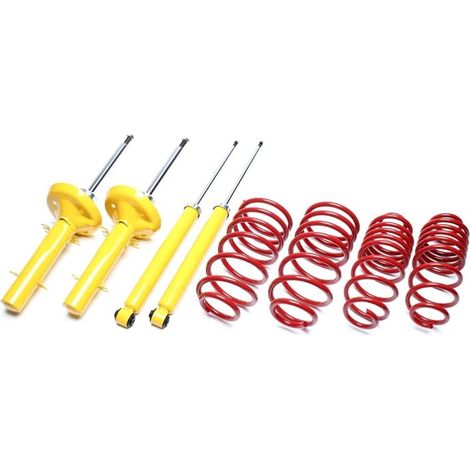 Kit Amortisseurs Ressorts Sport Volkswagen Golf 1 de 1979-1993-40/40mm-36029901