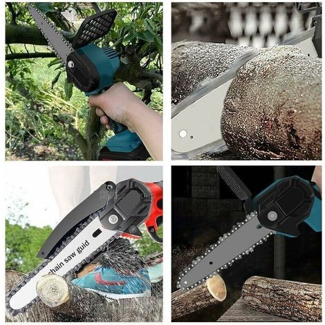 2Pièces 6 pouces chaînes de scie à chaîne pour mini tronçonneuse rechargeable à main chain,Pas de la chaîne1/4,Jauge de la chaîne 0.043/1.1mm,Maillons d'entraînement 37DL,Longueur de coupe utile15cm,d (1/5)