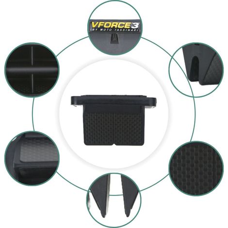 Clapet anti-retour VFORCE3 V3144 pour YZ125 RD350 DT180 DT175SM/TT/RM/C125, un clapet anti-retour de qualité course qui améliore la puissance à haute vitesse. (1/3)