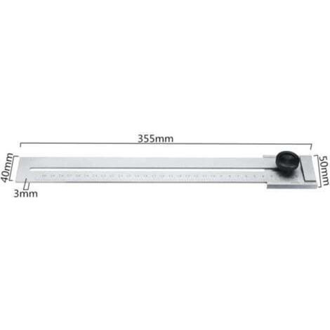 [NEVER USED] Screw cutting gauge 0-200 mm/0-250 mm/0-300 mm for woodworking, carbon steel measurement, 0.1 mm gauging tool