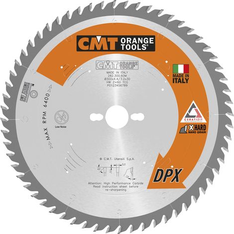 282.350.72X TRAPEZBLATT FÜR HW-PLATTENSÄGE 350x4,4/3,2x75 Z72 TCG POS DPX