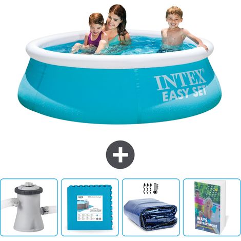 Intex Piscine Easy Set Ronde - 183x51 cm - 5-pièces SCB124 (1/5)