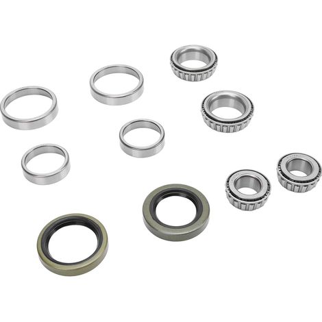 Kit De Roulements De Moyeu De Roue Tra 0 Pièces L68149 LM12749 Ensemble Pour Moyeu Et Arrière Compatible Avec Essieu Port Fiable Réduction De Frottement Haute Précision Durabilité Optimisée (1/5)