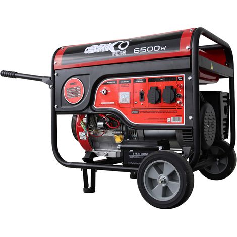 Bricoferr Generador Gasolina - 6.5 KVA, 15HP Monofásico