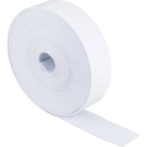 Ruban adhésif en feutre - - 8 m de longueur - Largeur 4 cm - Épaisseur 2 mm - Feutre blanc - Auto-adhésif (1/5)