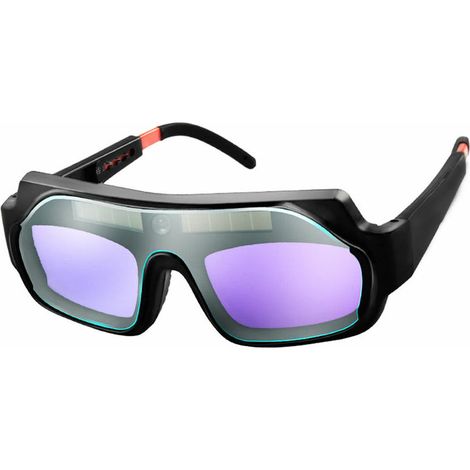 Automatische Schweißerbrille – Blendschutz – DIN3-Linse – Schaltzeit 1/10000 s – Für Lichtbogen- und Elektroschweißen (1/5)
