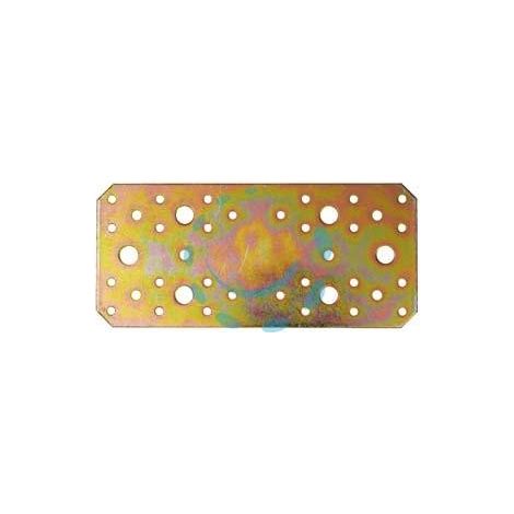 PIASTRA DI GIUNZIONE DRITTA GRANDE ART.793 - mm.90x200x3 spess.