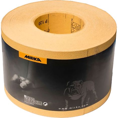 CARTA SPAZIATA 'GOLD PROFLEX' grana 100 mm 115 x mt 50  - MIRKA