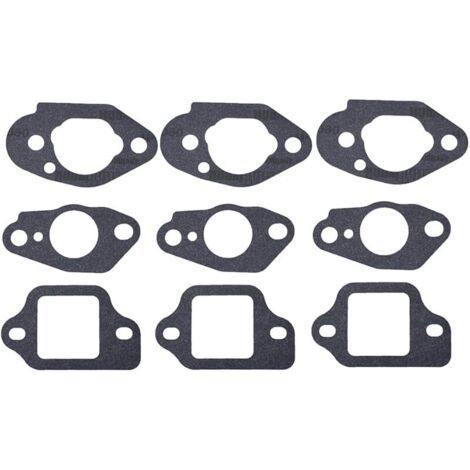 Pair Compatible avec joints de carburateur pour tondeuse à gazon Honda GCV135 GCV160 GCV190 GSV190 HRS216 HRT216 HRB216 HRR216 HRZ216 Remplace 16212-Zl8-000 16221-883-800 (1/5)