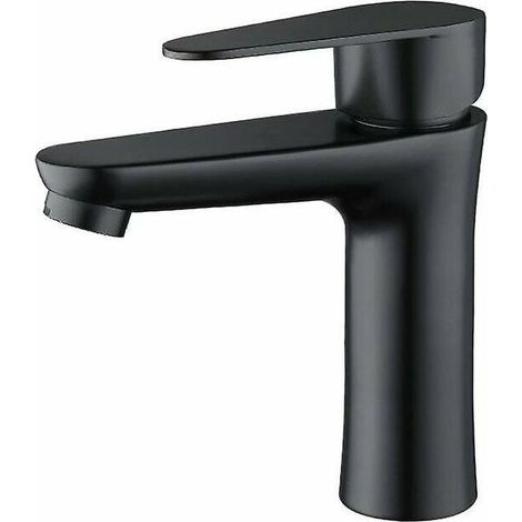 Stainless Steel Bathroom Basin Faucet Hot and Cold Basin Faucet (1/5)