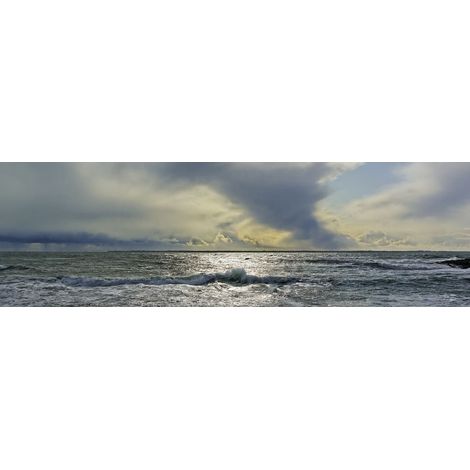 Tableau sur toile Quiberon 30x97 cm - Impression sur Toile Murale Décorative - Image imprimée en HD sur Toile - Toile sur Châssis en Bois FSC - Fabriqué en France (1/4)