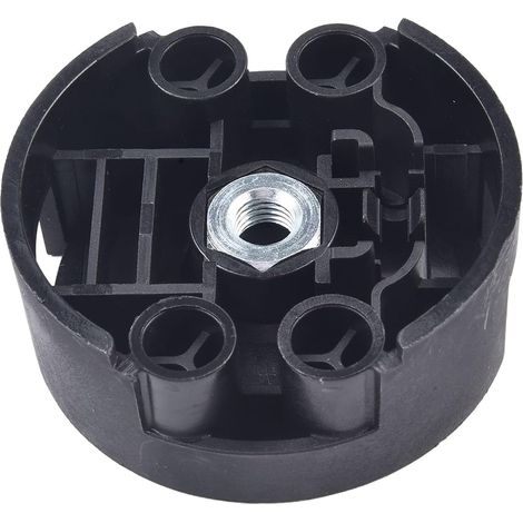 Tête de coupe rechange pour débroussailleuse Bosch AFS série 23-37 - Compatible avec base F016F04839, construction métal-plastique, 76 x 30 mm, noir (1/5)