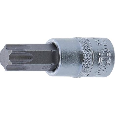 Douille à Embouts 10 mm (3/8) Profil T Torx T55 - Précision et Robustesse, Acier - D-Work (1/5)