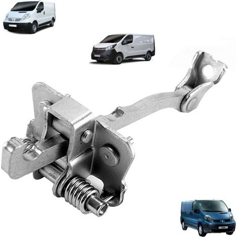 Univcar – Arrêt de porte tirant avant pour Nissan Primastar, Opel Vivaro, Renault Trafic 2 – Côtés droit et gauche – Pièce adaptable - 7700311823 (1/2)
