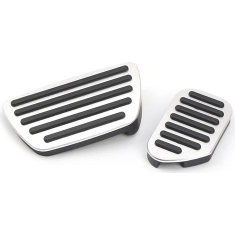 Silberne Pedalabdeckung für Toyota 4Runner (2010-2021). (1/5)